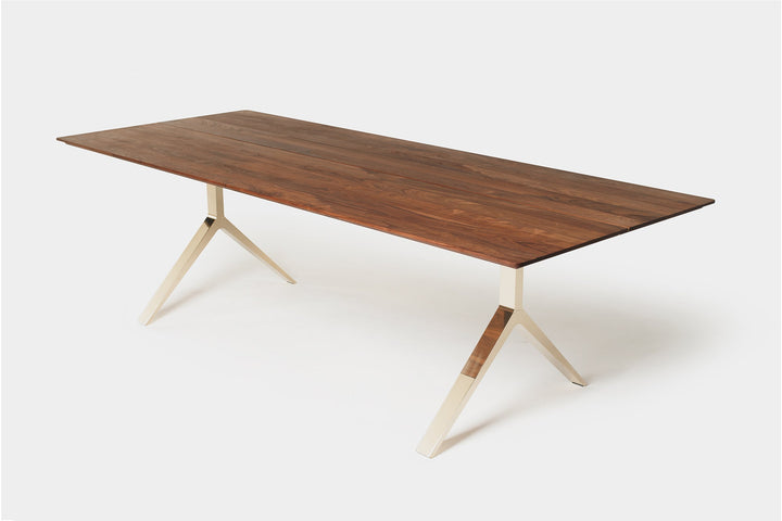 DANISH OILED WALNUT & BRUSHED BRASS