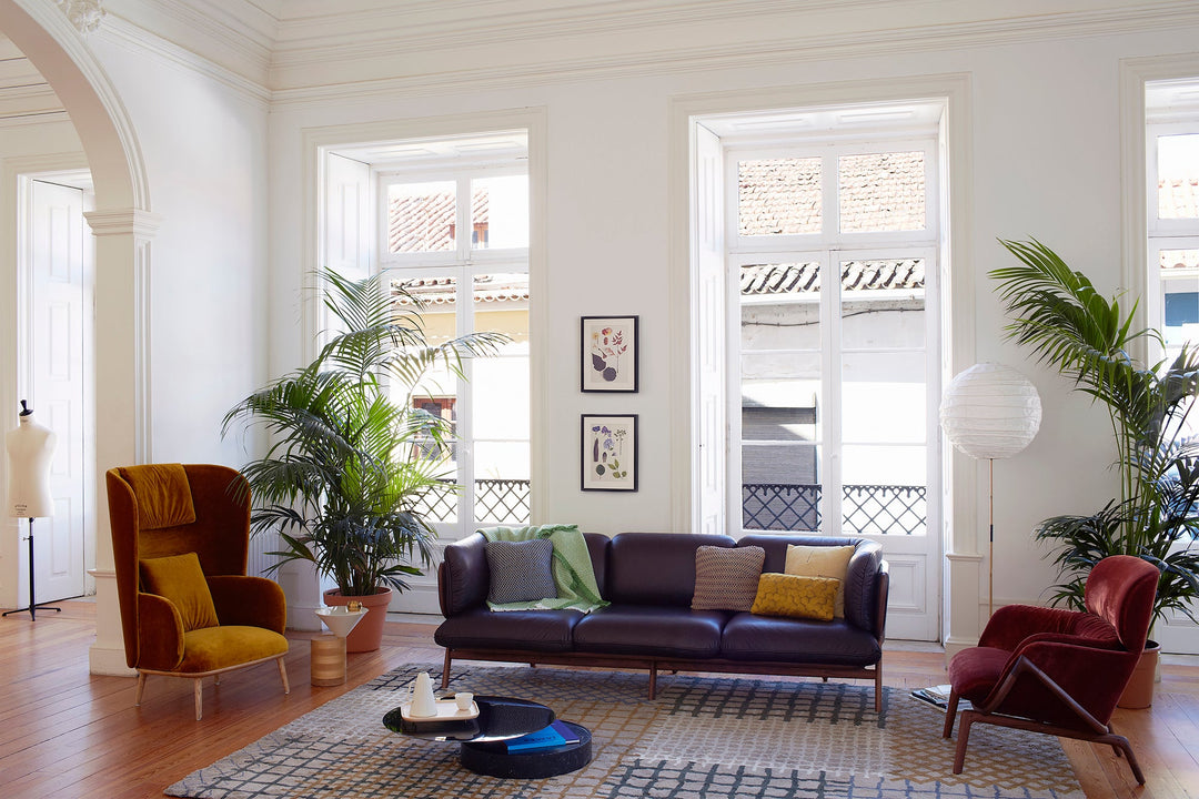 DANISH OILED ASH & VENEZIA ORO (+ STANLEY SOFA, ELYSIA LOUNGE CHAIR AND LAUREL TABLES)