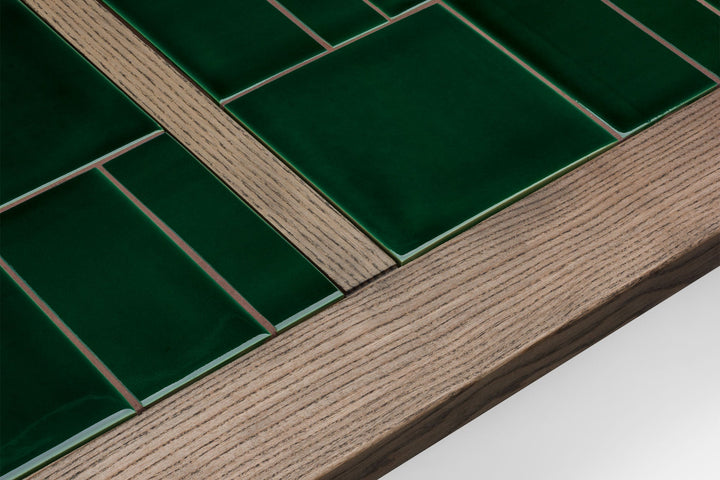 BLACK OILED ASH & GREEN TILE (MODEL: M)